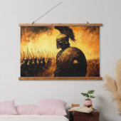 Warrior Hangend Wandkleed (Slaapkamer)