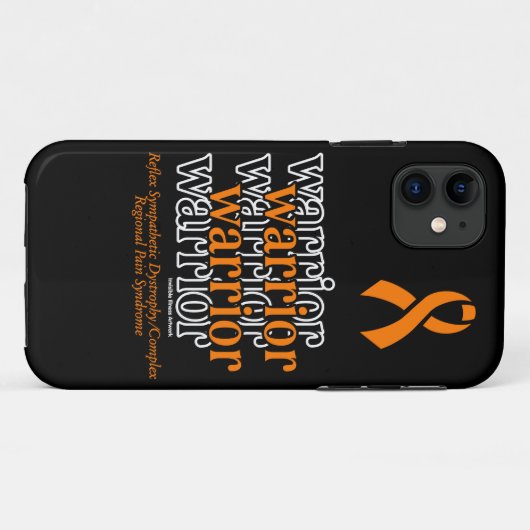 Warrior/herhaaldelijk.. RSD/CRPS Case-Mate iPhone Case (Achterkant (horizontaal))