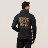 Warrior/herhaaldelijk.. RSD/CRPS Hoodie (Achterkant volledig)