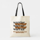 Warrior/herhaaldelijk.. RSD/CRPS Tote Bag (Achterkant)