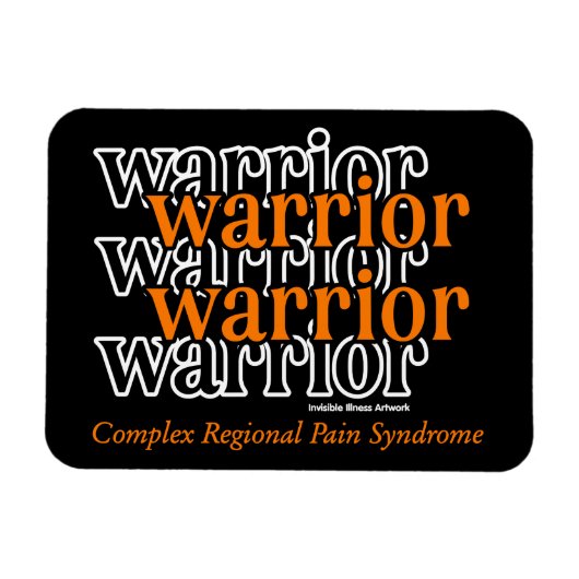 Warrior/herhaling...CRPS Magneet (Horizontaal)