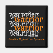Warrior/herhaling...CRPS Magneet (Voorkant)