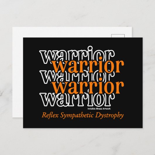 Warrior/herhaling...RSD Briefkaart (Voorkant / Achterkant)