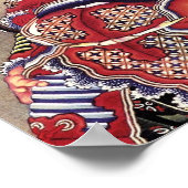 Warrior, Hokusai Japanese Fine Art Poster (Hoek)