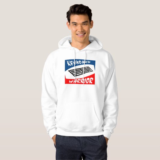 Warrior Hoodie-toetsenbord Hoodie (Voorkant volledig)