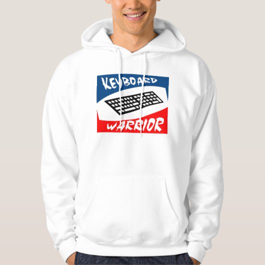 Warrior Hoodie-toetsenbord Hoodie (Voorkant)