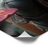 Warrior Horse Fairy Fantasy Art Perfect Poster (Hoek)