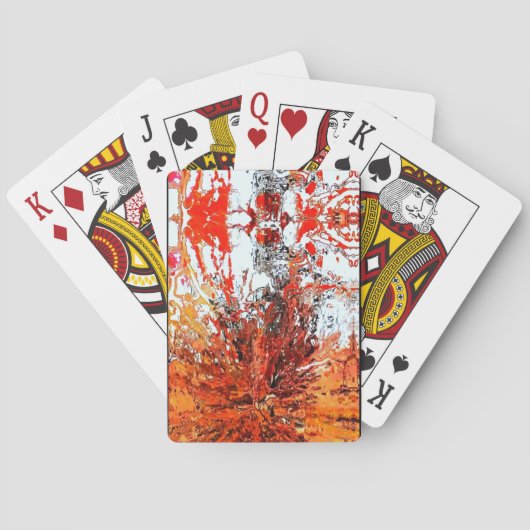 Warrior Horse 'In Heilige Mattress Moaning' Pokerkaarten (Achterkant)