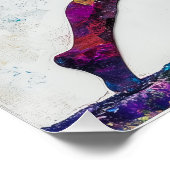 Warrior II Pose Glossy Poster (Hoek)