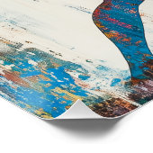 Warrior II Pose Glossy Poster (Hoek)