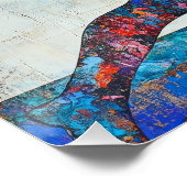 Warrior II Pose Glossy Poster (Hoek)