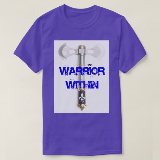 Warrior in Classic TShirt (Design voorkant)