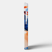 Warrior in Indigo Flames Case-Mate iPhone Case (Achterkant / Links)