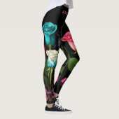 Warrior Kankerbewustzijn Leggings stijl 3 (Rechts)