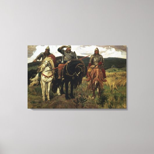 Warrior Knachten, 1881-98 Canvas Afdruk (Voorkant)