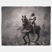 WARRIOR KNIGHT FLEECE DEKEN (Voorkant (Horizontaal))