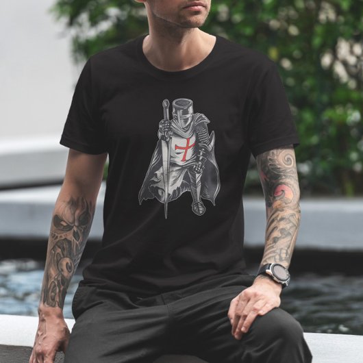 Warrior Knight in Armor T-shirt