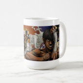 Warrior Koffiemok (Voorkant rechts)