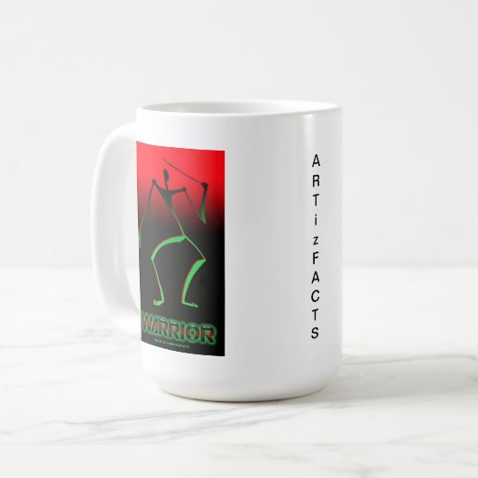 Warrior Koffiemok (Voorkant links)