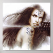 Warrior Lady Poster (Voorkant)