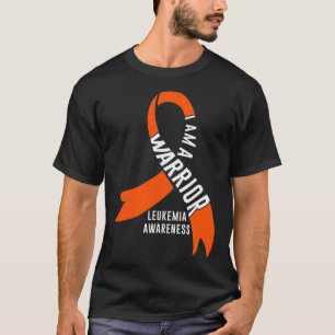 Warrior Leukemie Bewustzijn Bloedkanker Chemothera T-shirt
