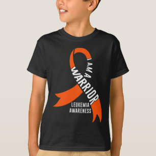 Warrior Leukemie Bewustzijn Bloedkanker Chemothera T-shirt