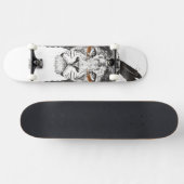 Warrior lion skateboard (Horizontaal)