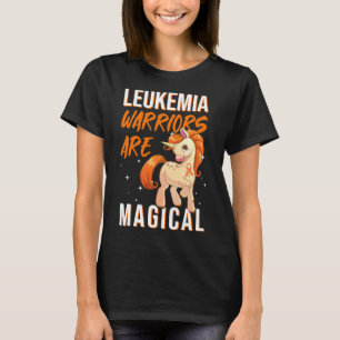 Warrior Magical Unicorn Oranje Ribbon Hematoloog T-shirt