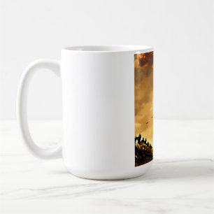 Warrior March – Militair Vermogen & Eer Grafische  Koffiemok