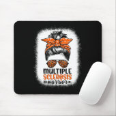 Warrior Messy Bun - Multiple Sclerosis Awareness Muismat (Met muis)