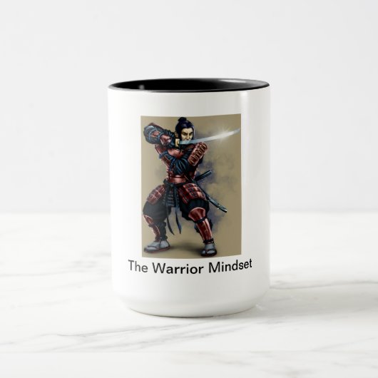 Warrior Mindset Mok (Midden)