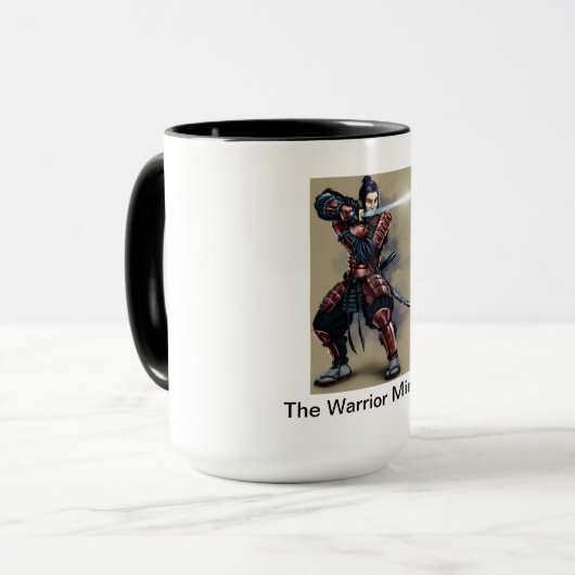 Warrior Mindset Mok (Voorkant links)