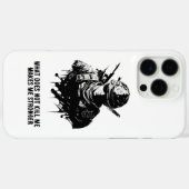 Warrior Mindset Soldaat Hoesje (Achterkant (horizontaal))
