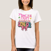 Warrior Mom, Proud & Unstoppable, Class of 2025 T-shirt (Voorkant)