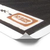 Warrior Monk, Yoshitoshi, 1886 Poster (Hoek)