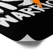 Warrior Multiple Sclerose Awareness Maand Poster (Hoek)