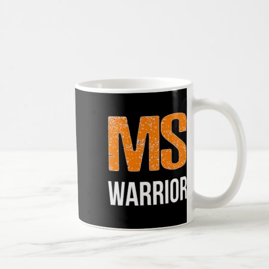 Warrior Multiple Sclerosis Bewustheid Koffiemok (Rechts)