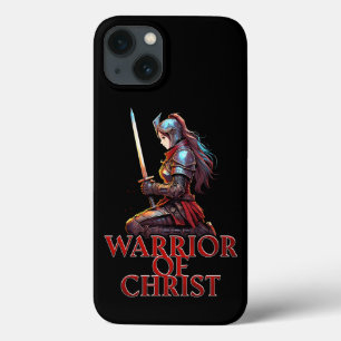 Warrior of Christ Woman Christelijk Bijbelgebed Case-Mate iPhone Case
