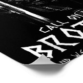 Warrior Of God Call On Me Bother Fight Knight Temp Poster (Hoek)