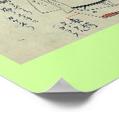 Warrior of nobleman archer Ukiyo-e. Poster (Hoek)