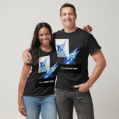 Warrior of the Sea: Swordfish Design T-shirt (Unisex)