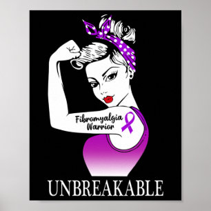 Warrior Onbreekbare Sterke Vrouwen Poster