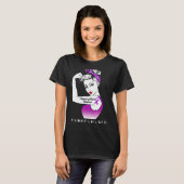 Warrior Onbreekbare Sterke Vrouwen T-shirt (Voorkant volledig)