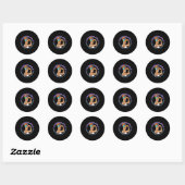 Warrior onbreekbare zelfmoordpreventie ronde sticker (Vel)
