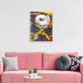 Warrior One Wrapped Canvas Afdruk (Insitu (Woonkamer))