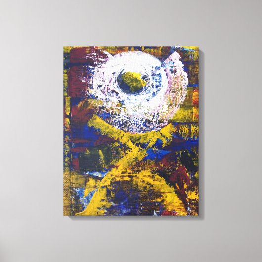 Warrior One Wrapped Canvas Afdruk (Voorkant)
