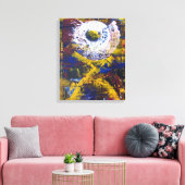 Warrior One Wrapped Canvas Afdruk (Insitu (Woonkamer))