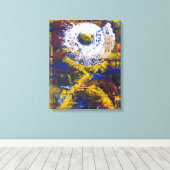 Warrior One Wrapped Canvas Afdruk (Insitu (Houten vloer))
