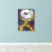 Warrior One Wrapped Canvas Afdruk (Insitu (Houten vloer))