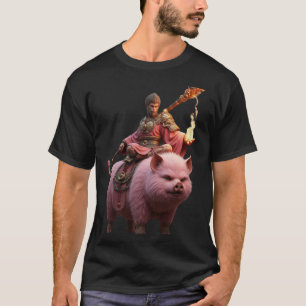 Warrior op de Rosy Tusk T-shirt